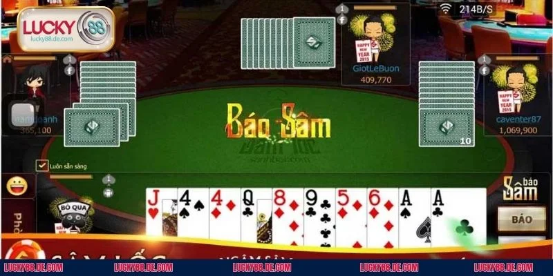 Các thuật ngữ xuất hiện trong game bài sâm lốc